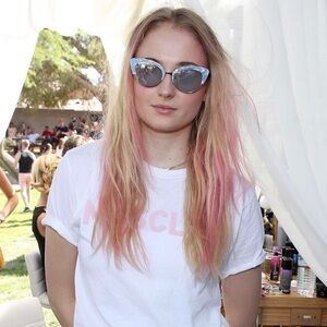 KREWE Multicolor Cat Eye Frame with Gold Lenses Sunglasses in Carnavale